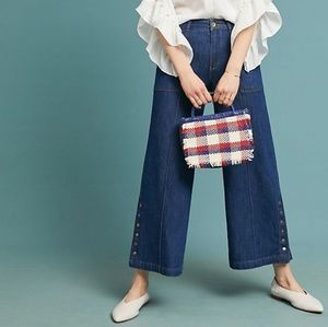 Anthro-Pilcro Hi-Rise Cropped Wide Leg Jean 24P